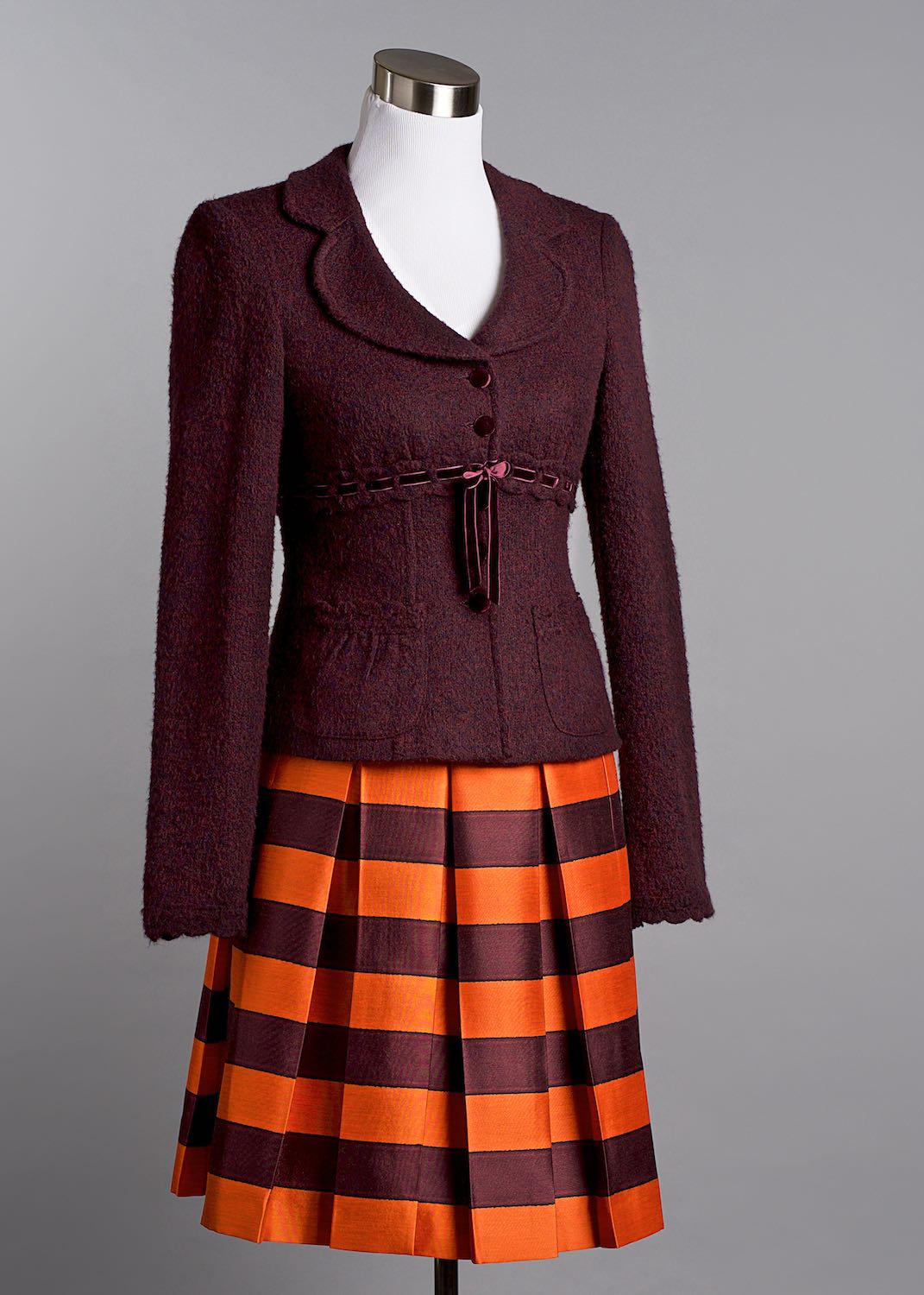 Prada Skirt with Nanette Lepore jacket on mannequin by Bret Doss Commercial Product Photography Seattle